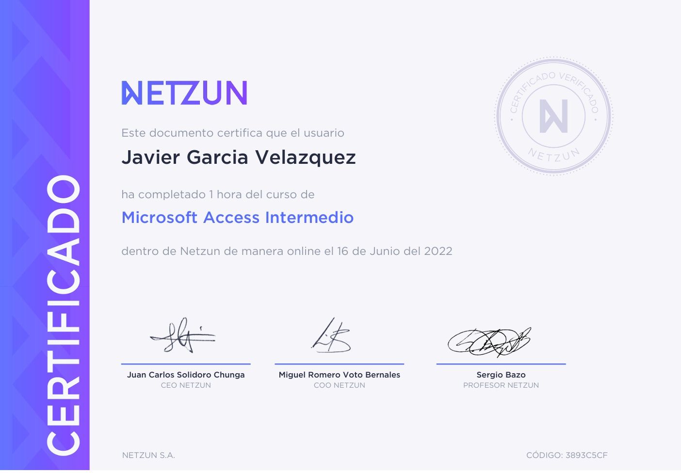 Microsoft Access Intermedio