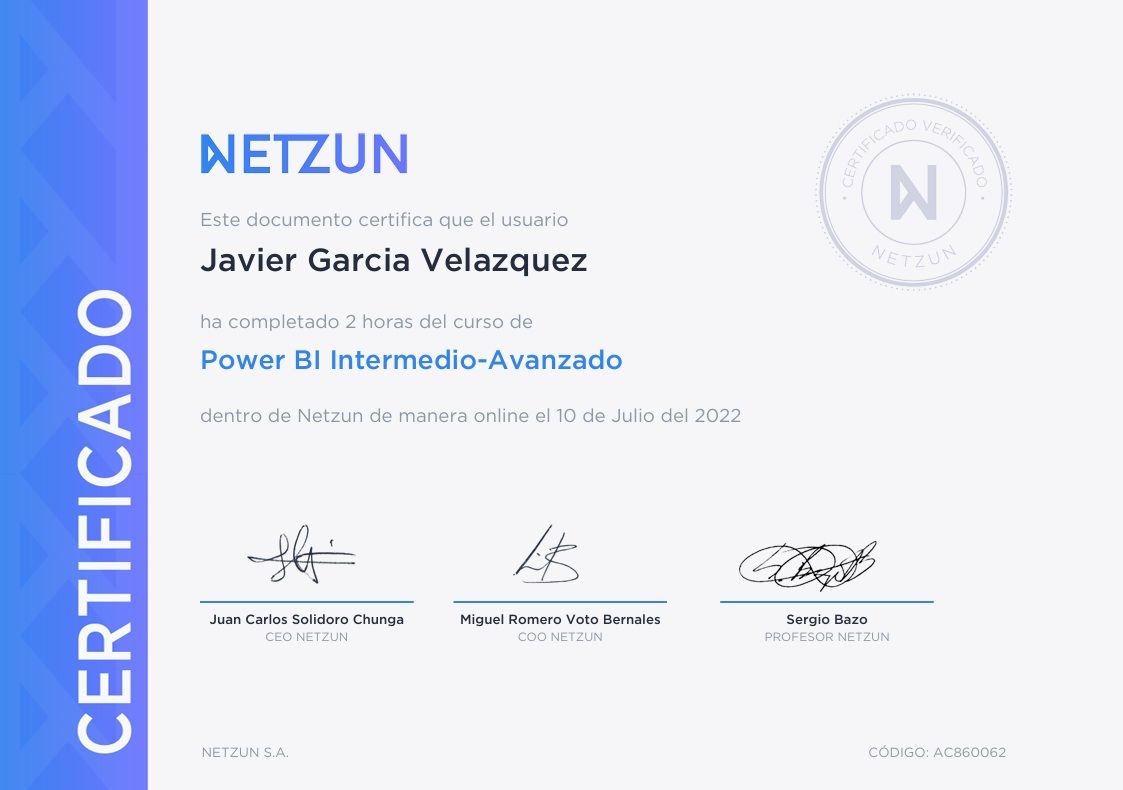 Power BI Intermedio-Avanzado