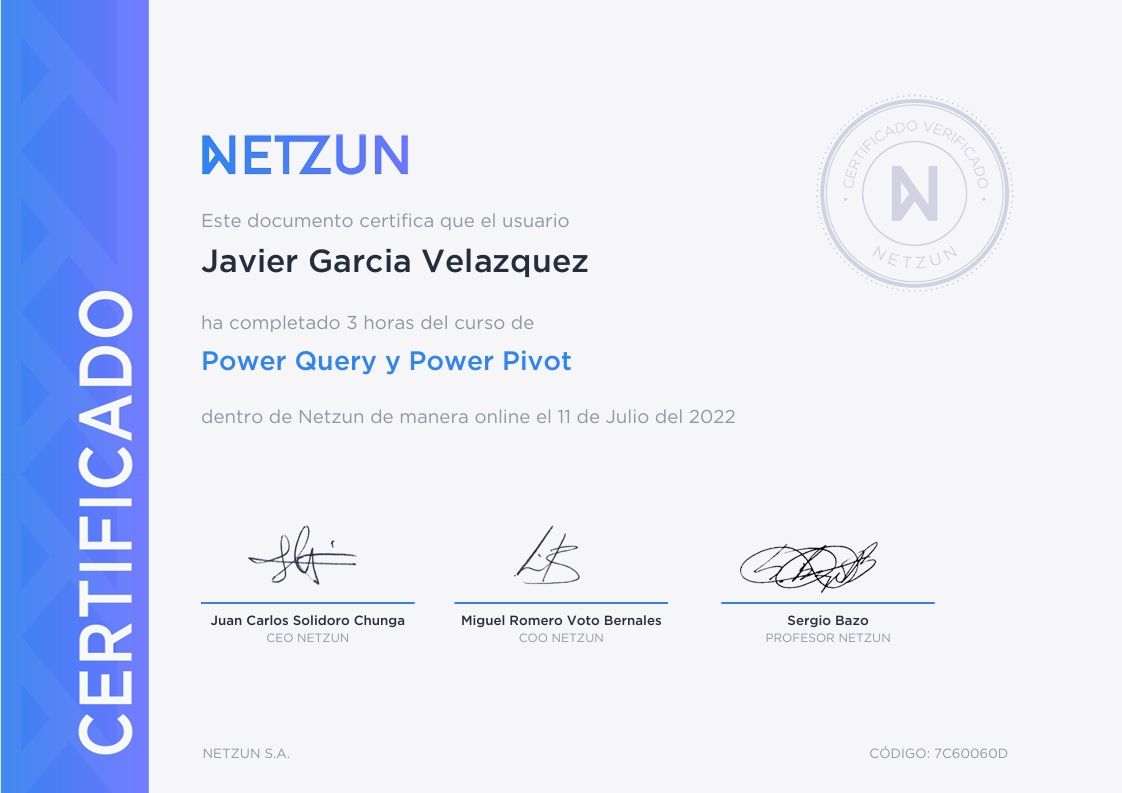 Power Query y Power Pivot