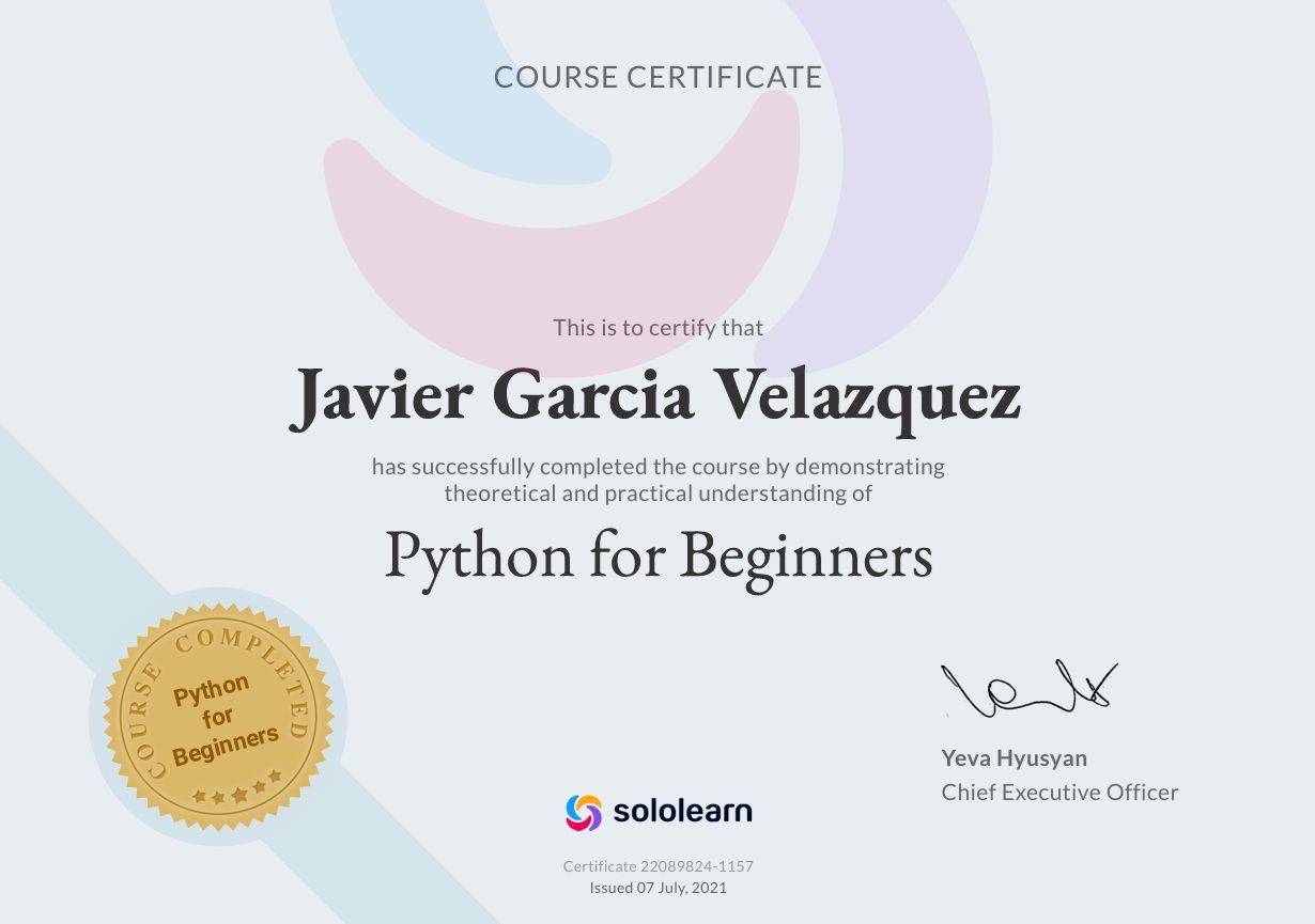 Python for beginners
