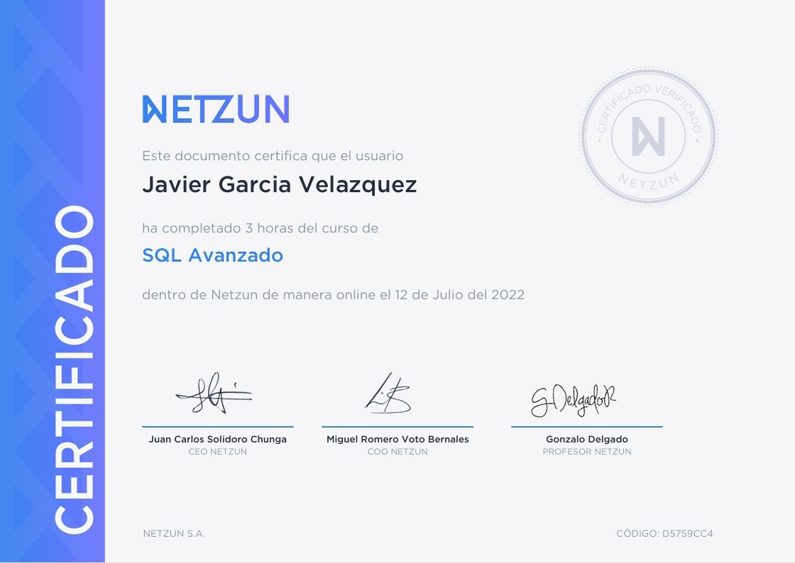 SQL Avanzado