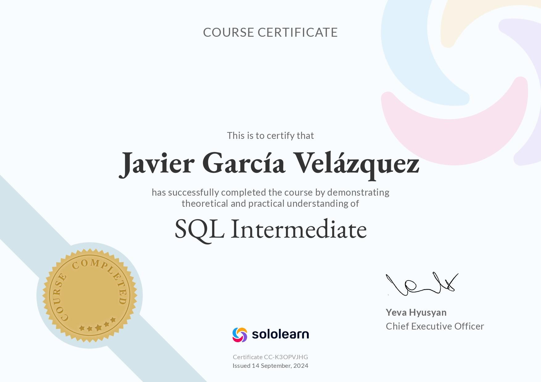 SQL Intermediate