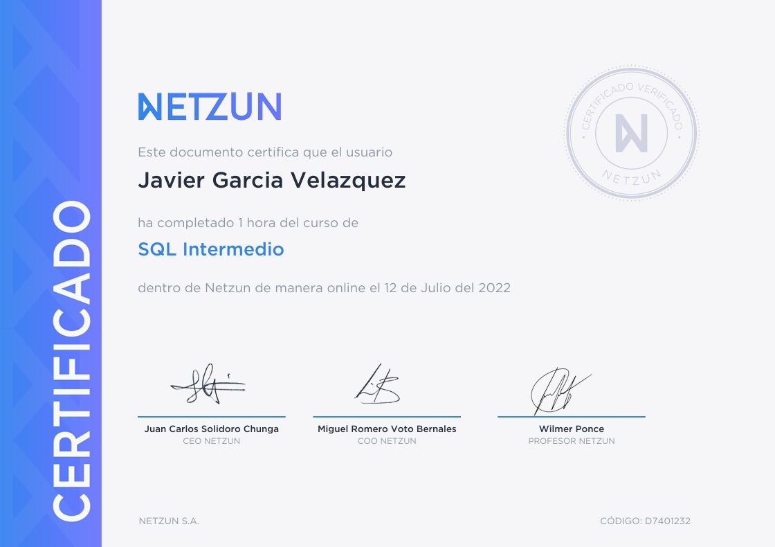SQL Intermedio